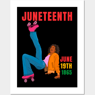 June 19th 1865 Juneteenth Posters and Art